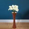 Decorative Modern Bamboo Display Floor Vase Hourglass Shape, 27 Inch